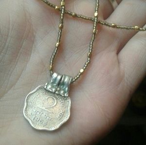 Minimalist Boho Coin Necklace